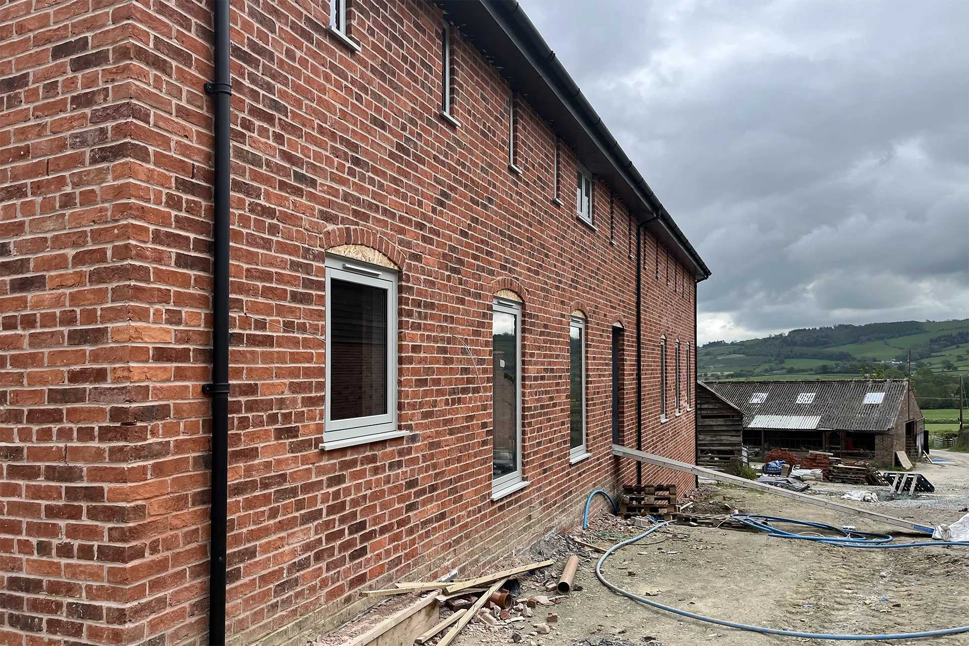New House Farm bricks, Powys