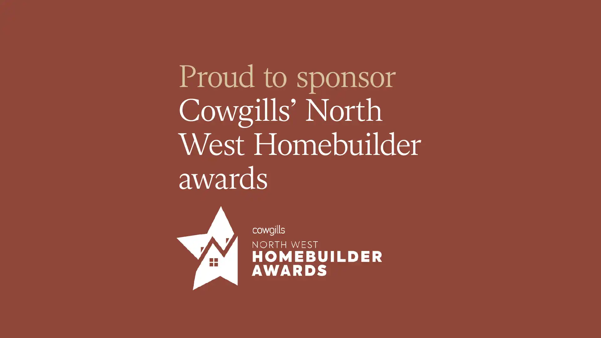 Cowgills North West Homebuilder Awards
